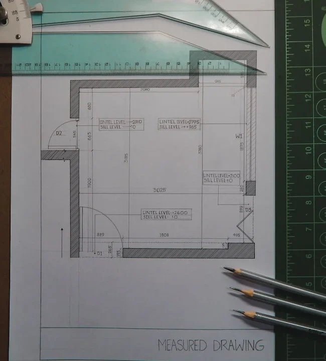 Sketsa Desain Arsitektur